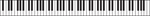 2d Piano Keys