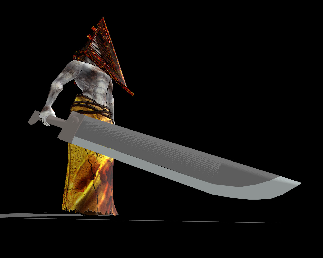 Pyramid Head's Great Knife -DL- by charry-PitifulFool on DeviantArt