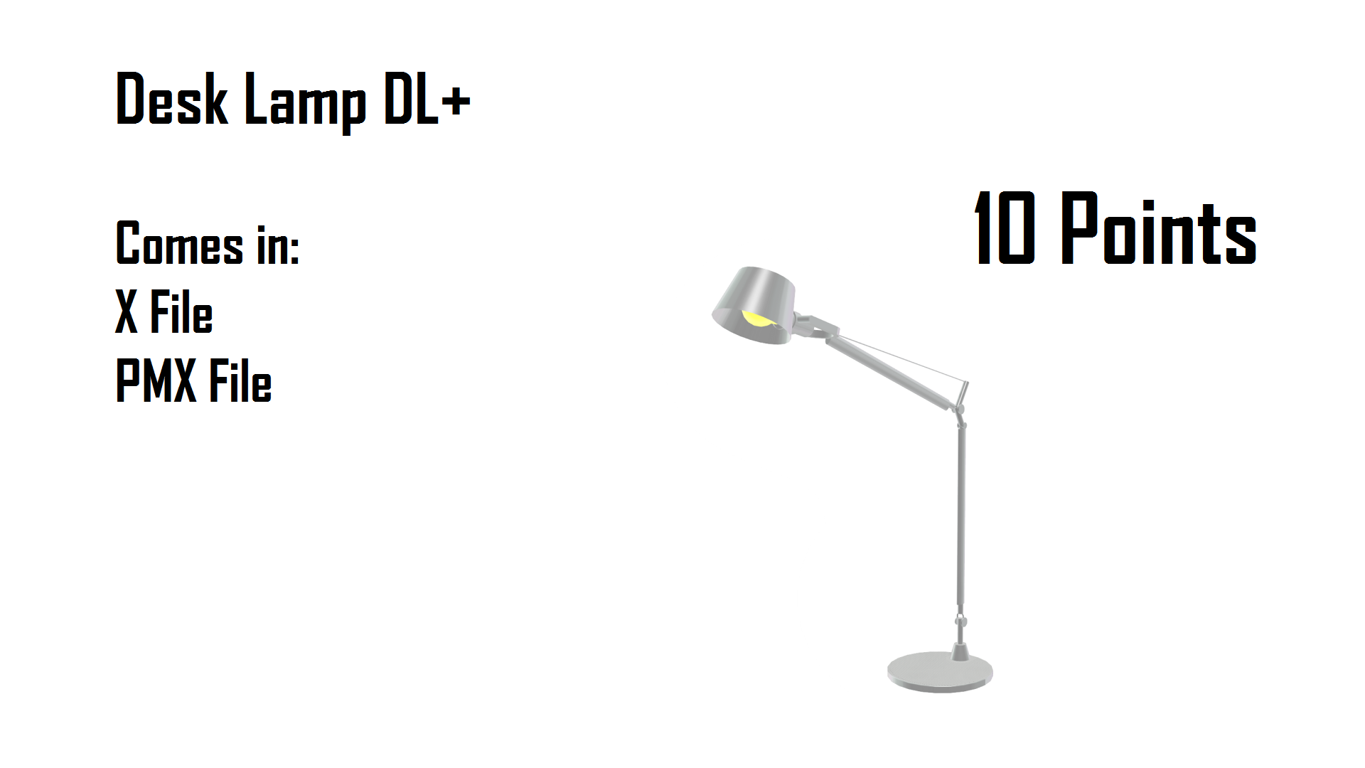 Mmd Desk Lamp Free Dl By Hazmmd On Deviantart