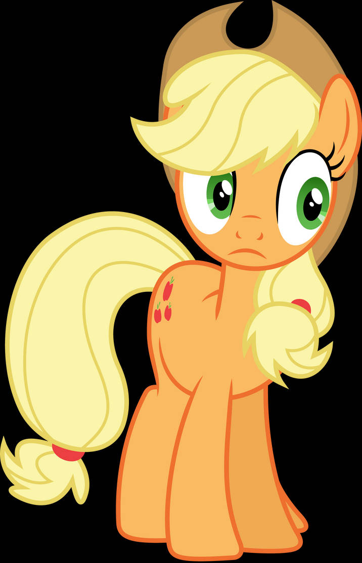 Mlp Applejack Confused Applejack is a female earth pony and one of the ...