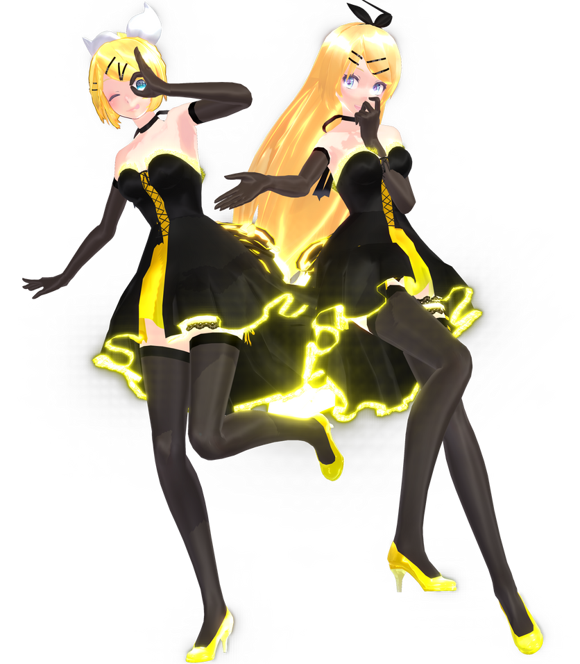 Model DL : TDA IYDD Kagamine Rin [Remastered] by ArcticWolfSelever on ...