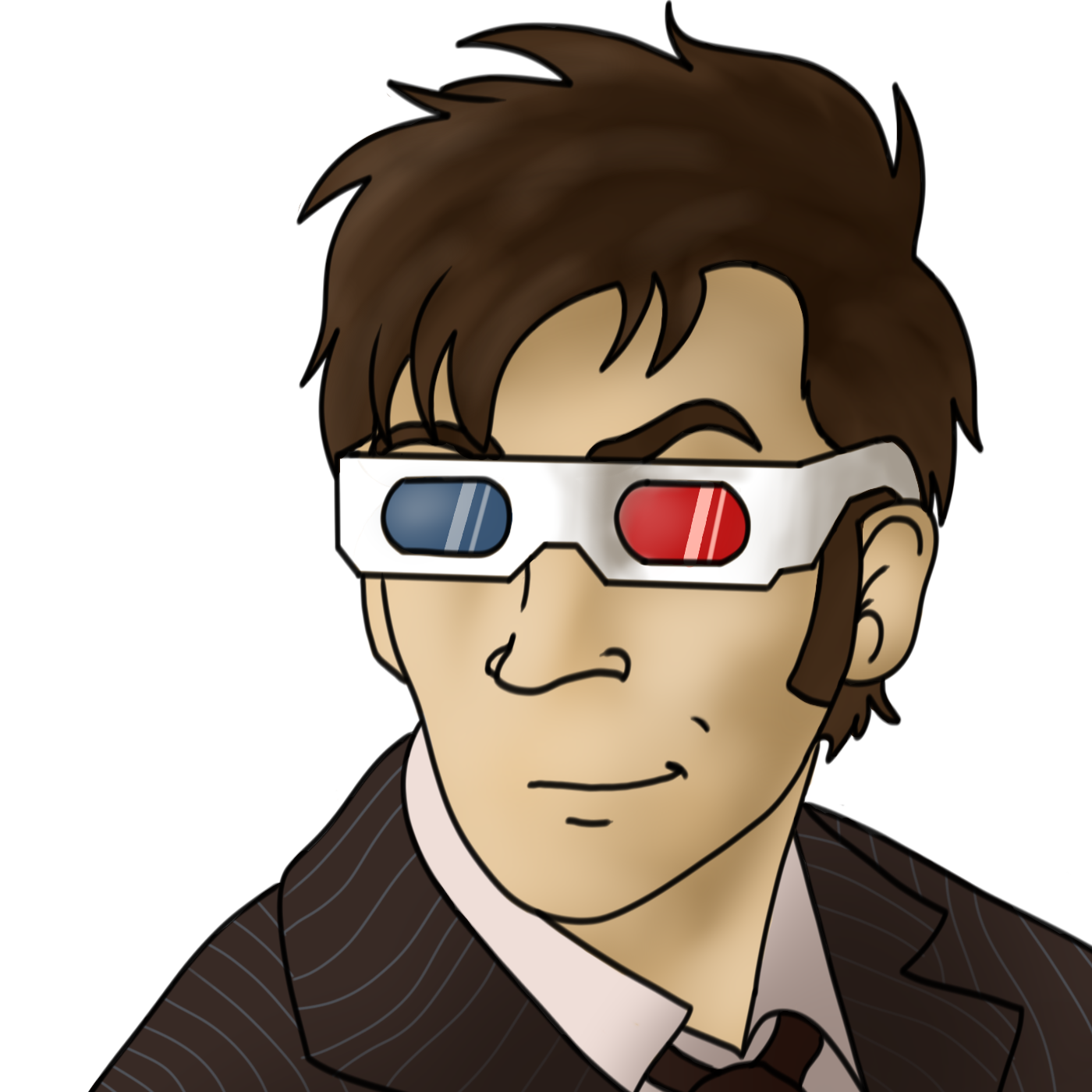 3D Glasses - 10th Doctor