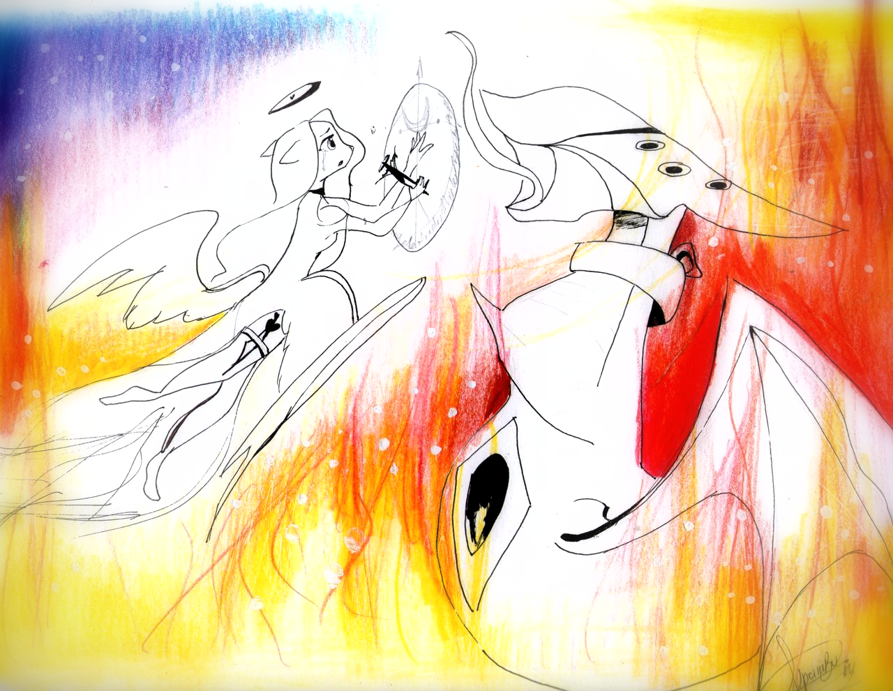 ON FIRE by LombaxItzelGeams on DeviantArt