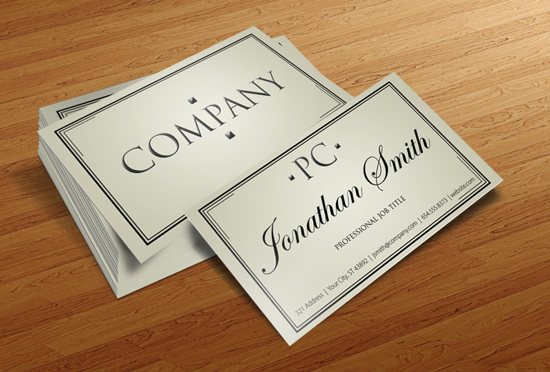 Free Business Card PSD v4