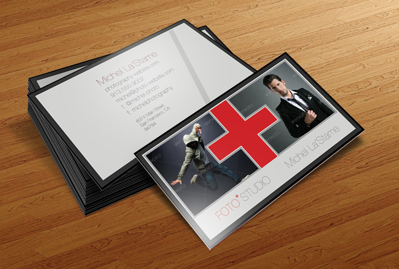 FREE Photographer Business Card Template V2
