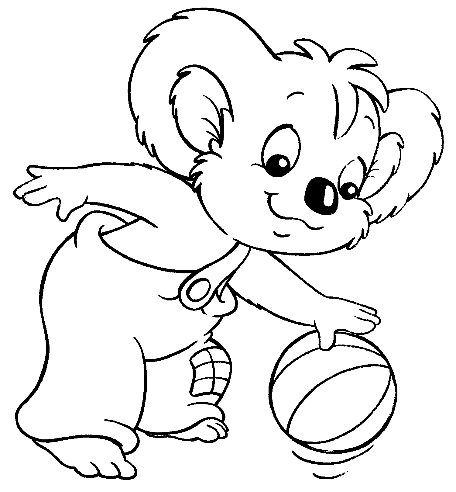 Blinky Bill and Ball (READ DISCRIPTION)