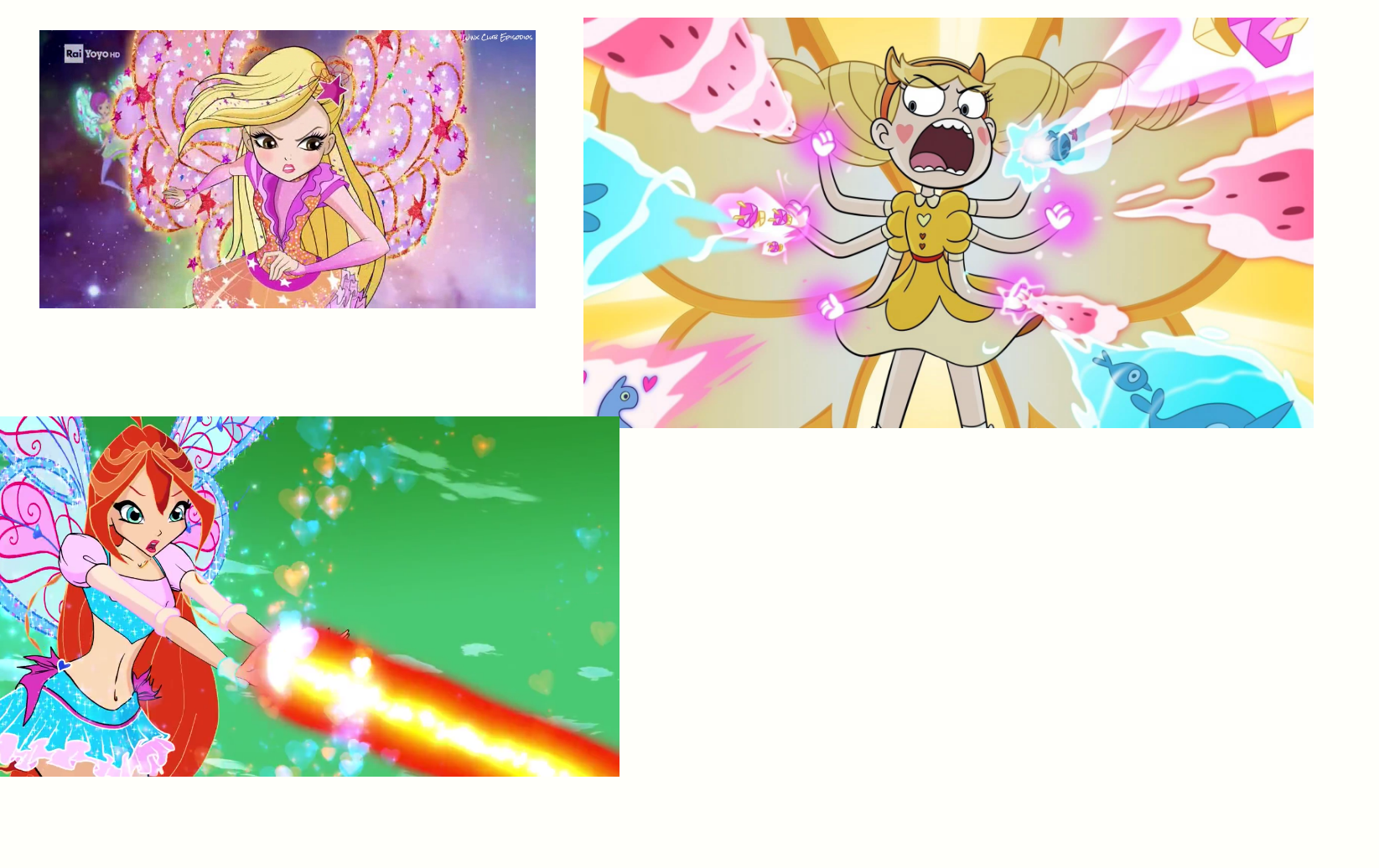 bloom and stella vs star Butterfly by zenithfan on DeviantArt