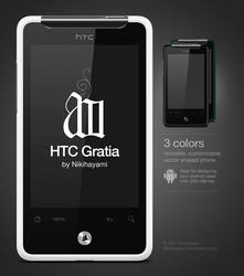 HTC Gratia vector psd