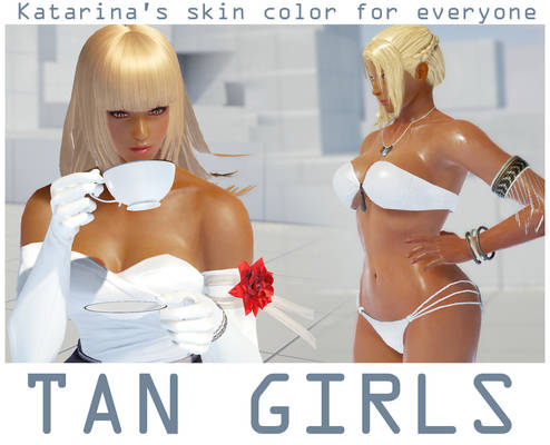 Tan Girls [Tekken 7 PC mod]