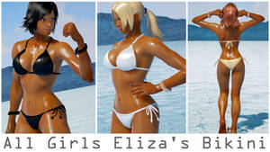 All Girls Eliza's Bikini [Tekken 7 PC mod]