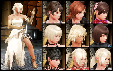 Xiaoyu Hair Pack [Tekken 7 PC mod]