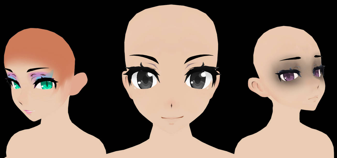 [MMD] Yandere Simulator face textures by MijumaruNr1 on DeviantArt