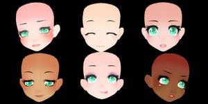 [MMD] TDA Natural Skin Tones DOWNLOAD by MijumaruNr1 on DeviantArt