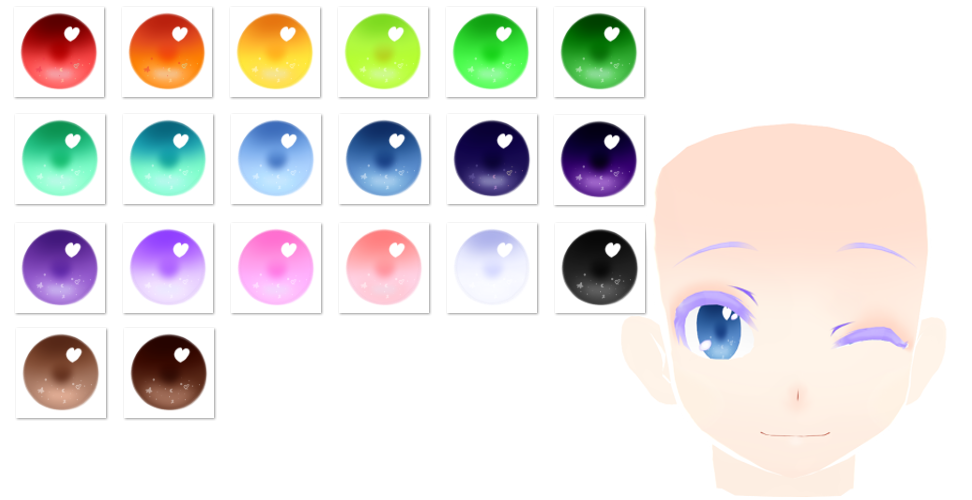 [MMD] Sweet Sky Eye Texture DOWNLOAD by MijumaruNr1 on DeviantArt