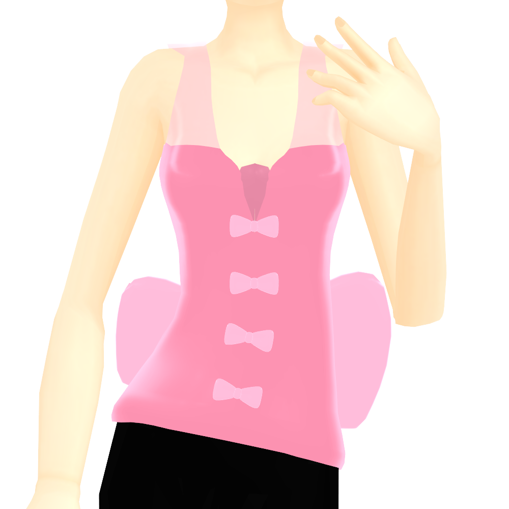 [MMD] Bow Shirt DOWNLOAD