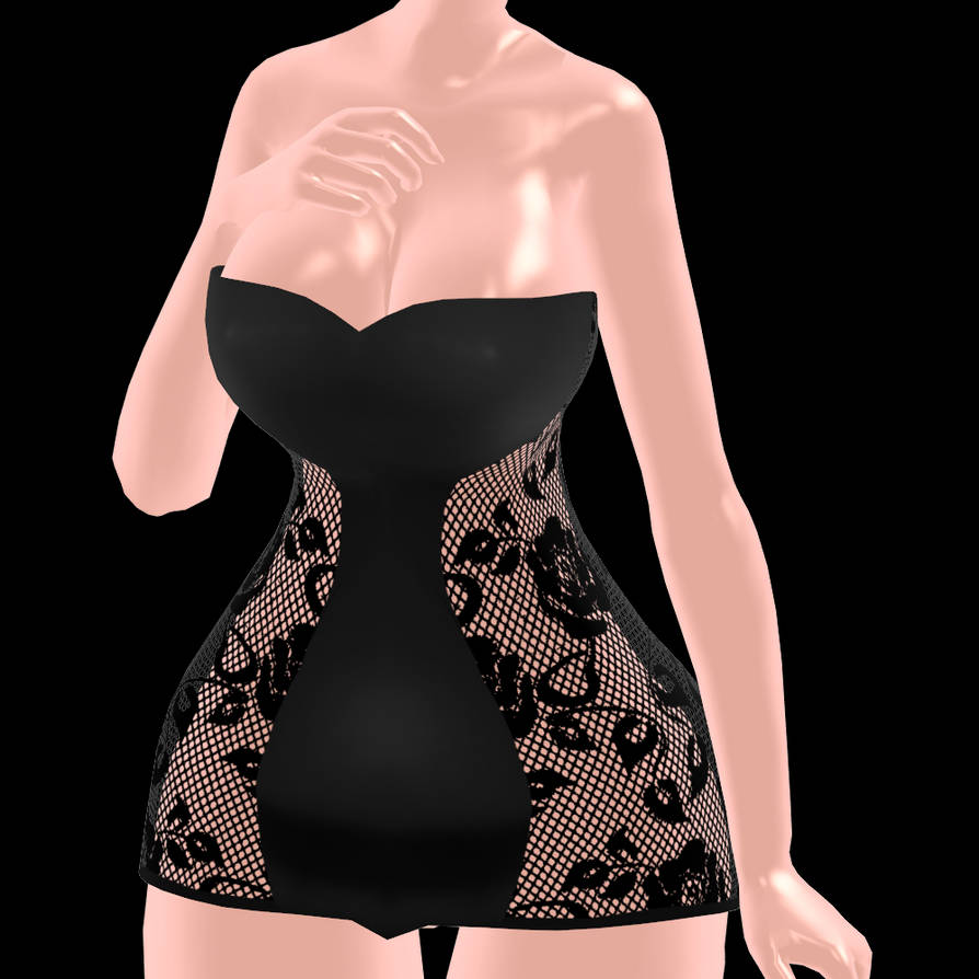 MMD] Lace Tube Dress DOWNLOAD by MijumaruNr1 on DeviantArt