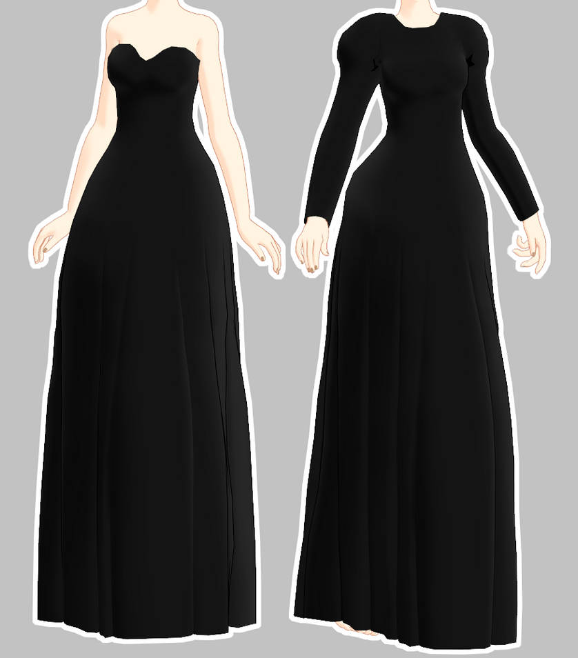 [MMD] Dark Dresses Download by MijumaruNr1 on DeviantArt