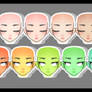 [MMD] TDA Colourful Skin Tones DOWNLOAD by MijumaruNr1 on DeviantArt