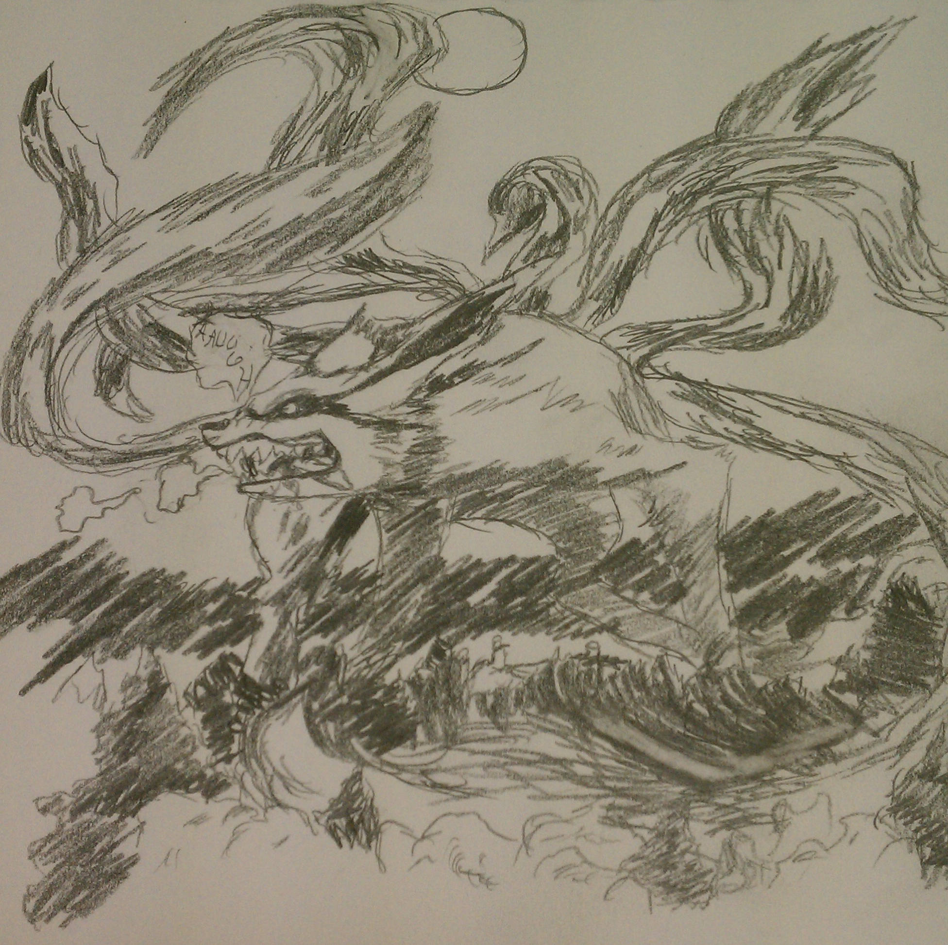 Kyuubi no Kitsune by kwardart on DeviantArt