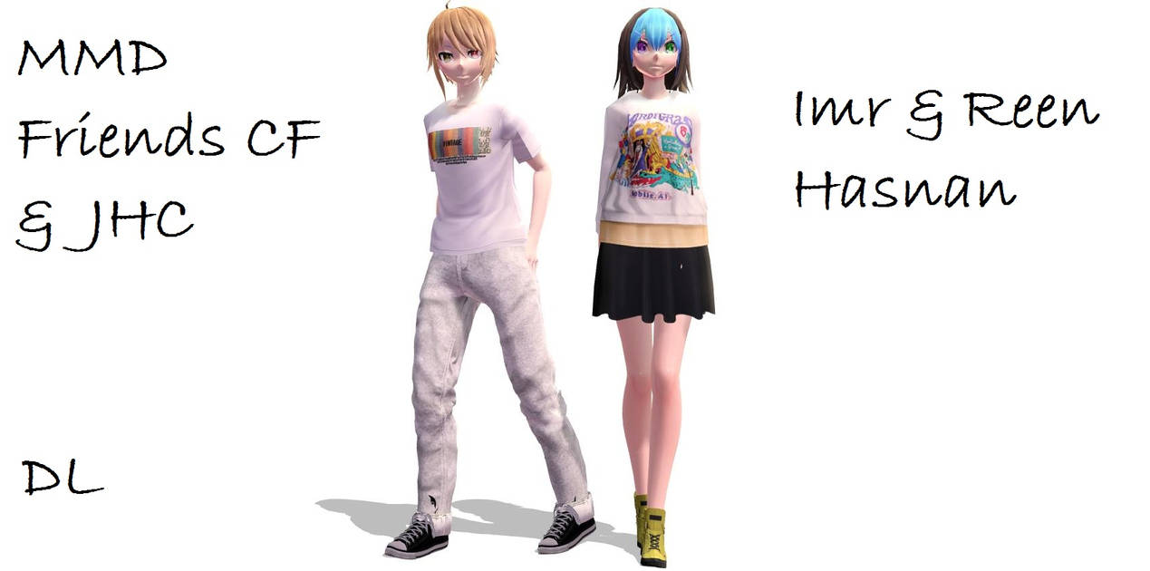 MMD Imr And Reen Hasnan DL by MiraDj97 on DeviantArt