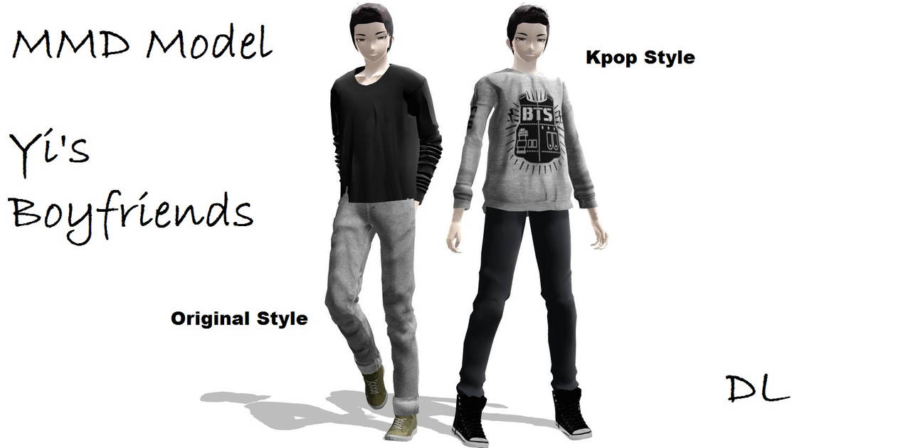MMD TDA Boyfriends Cool DL by MiraDj97 on DeviantArt