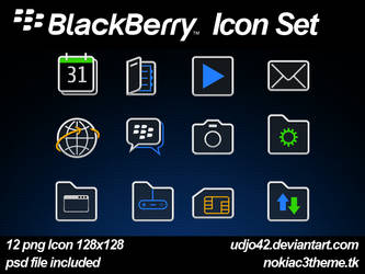 Blackberry Icon Set