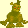 Golden Freddy without teeth