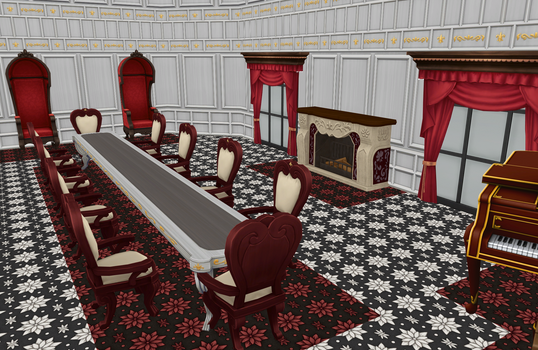 MMD STAGE DL (royal dining room, Salle A Manger) 