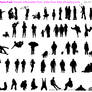 silhouette brushes