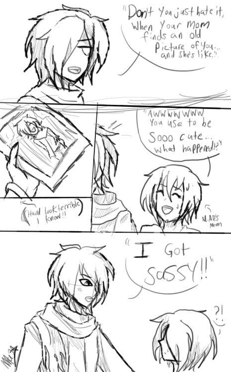 ''cause i got sassy'' (sketch) by Mazsliver on DeviantArt