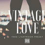 Vintage Love - Free Preset Download!