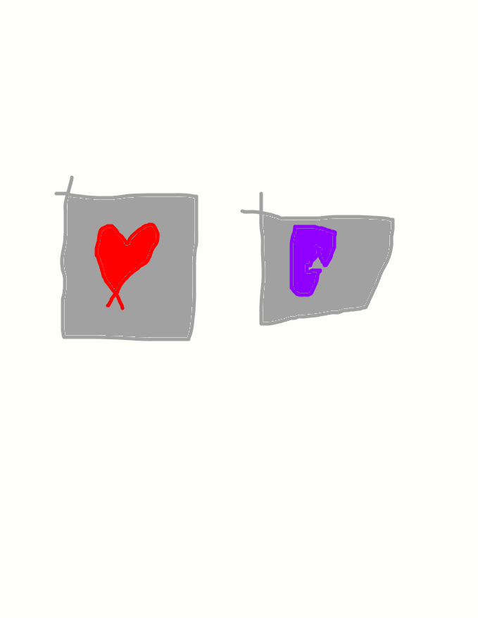 Heart and Moon Card by ihatemyparentsloss on DeviantArt