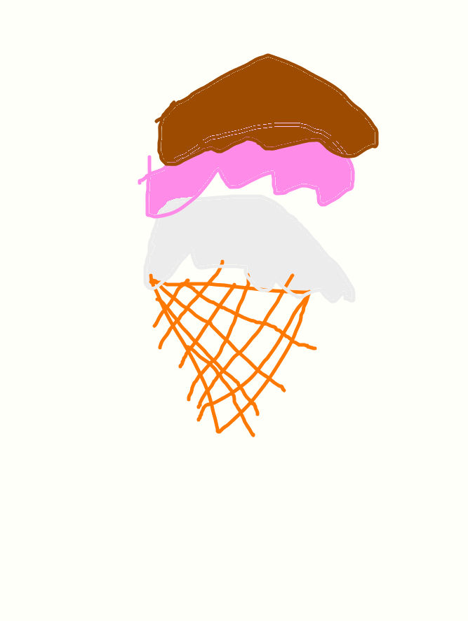 A ice cream cone by ihatemyparentsloss on DeviantArt