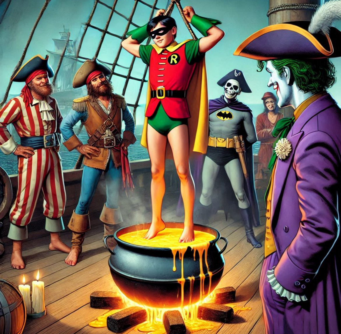 Robin Poor Man A Cheesy Situation for Robin by BoyWonderChicago on DeviantArt