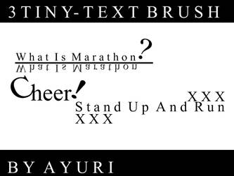 Tiny Text Brush