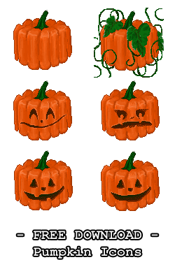 FREE DOWNLOAD - Pumpkin Icons