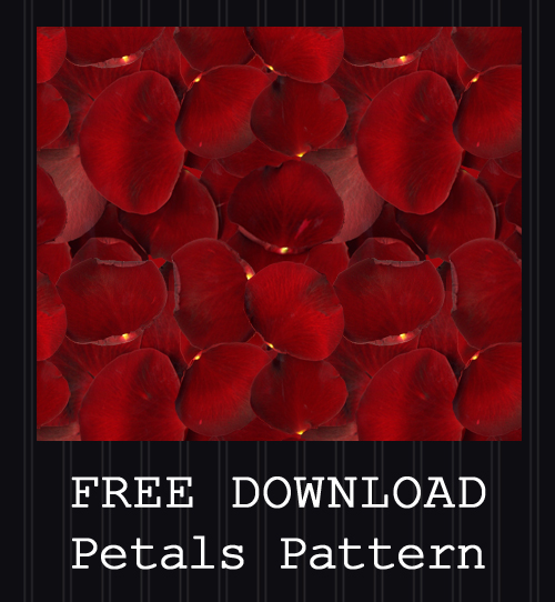 FREE DOWNLOAD - Rose Petals Pattern