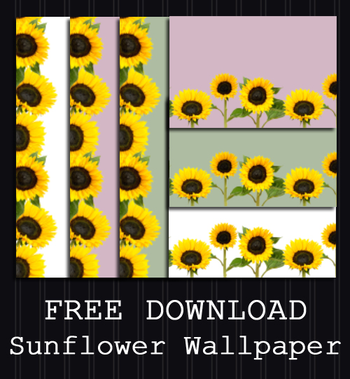 FREE DOWNLOAD - Sunflower Wallpaper by PointyHat
