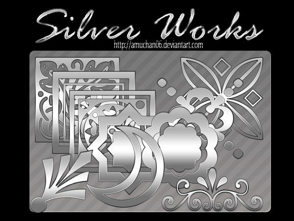 Silver Works [Silver Png's by me] by amuchan06 on DeviantArt