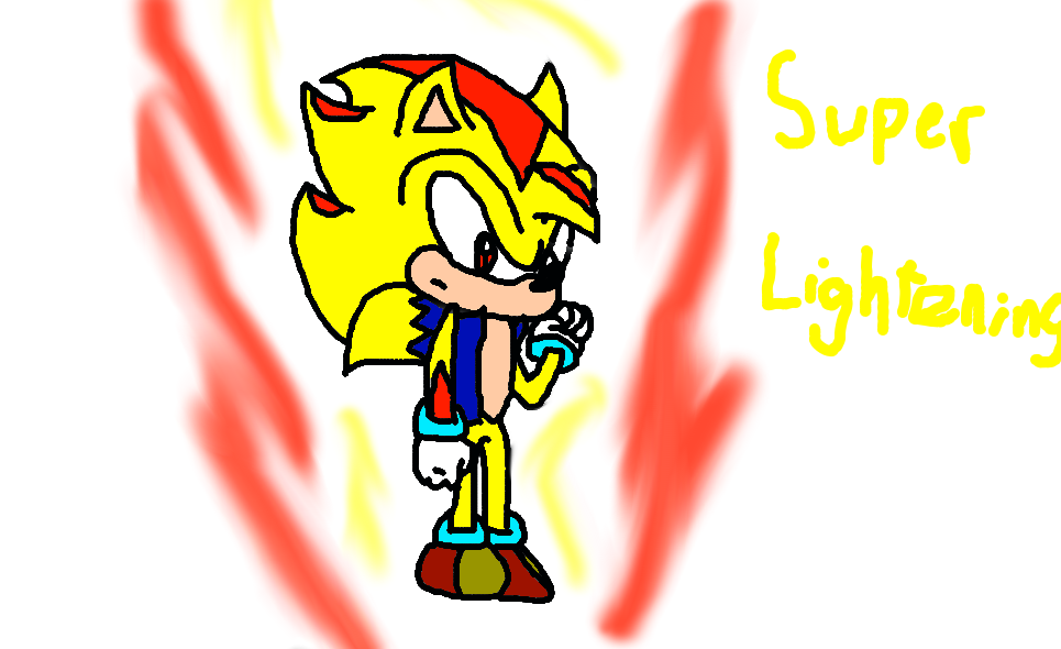 Super Lightening the hedgehog by DarkSonicthehedgie on DeviantArt