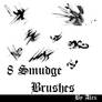 smudge brushes
