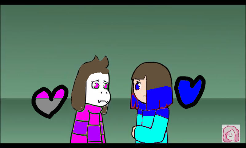 Alternate Glitchtale Kate And Lily As Asriel By Natalie185 On