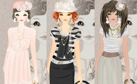 Vintage dress up game by Pichichama on DeviantArt