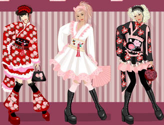 Wa Lolita dress up game