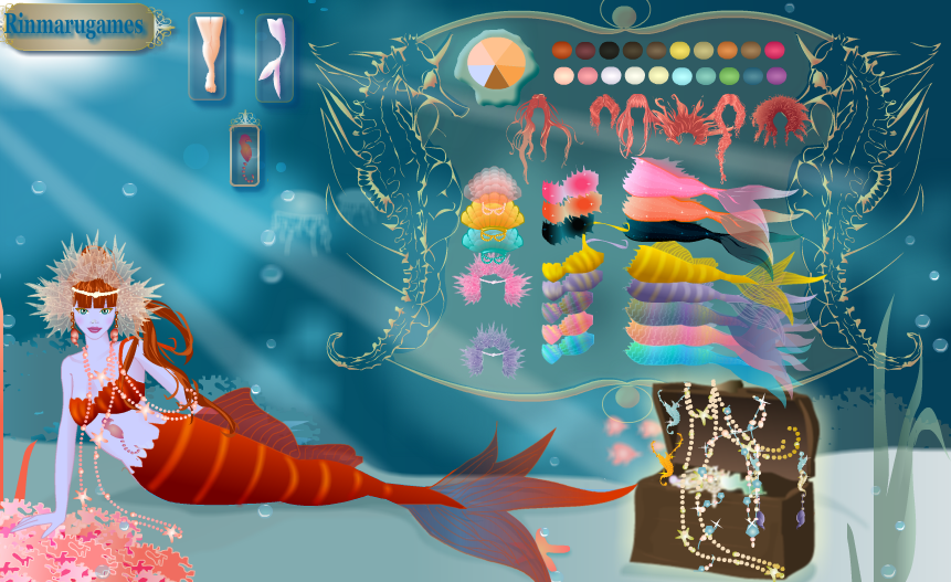 Mermaid princess dress up by Pichichama on DeviantArt