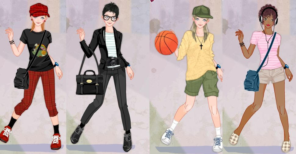 Tomboy Girl Dress Up Game By Pichichama On Deviantart