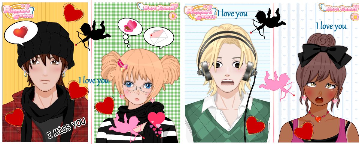 Anime valentine couple creator by Pichichama on DeviantArt
