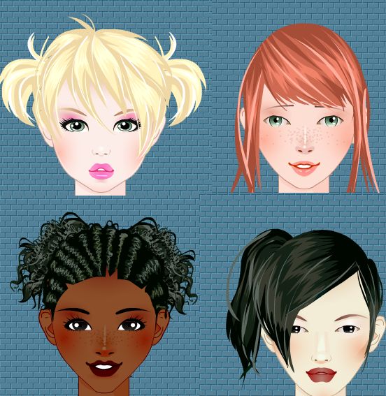 Avatar portrait creator game