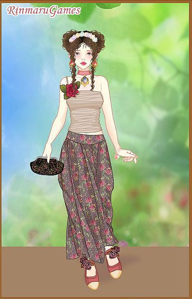 Romantic fashion dress up game