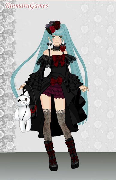 Anime gothic girl dress up game by ...